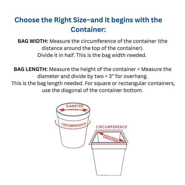Maintenance Warehouse Can Liner 13 Gal. 0.9 Mil Low-Density, White, 24" X 27" Pack Of 200