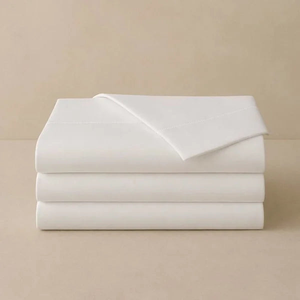 Cotton Bay Select T250 Flat Sheet Queen 90x110 In. White, Case Of 24