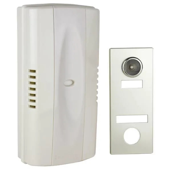 Newhouse Hardware Florence Mfg Two Note Mechanical Door Chime With Door Viewer