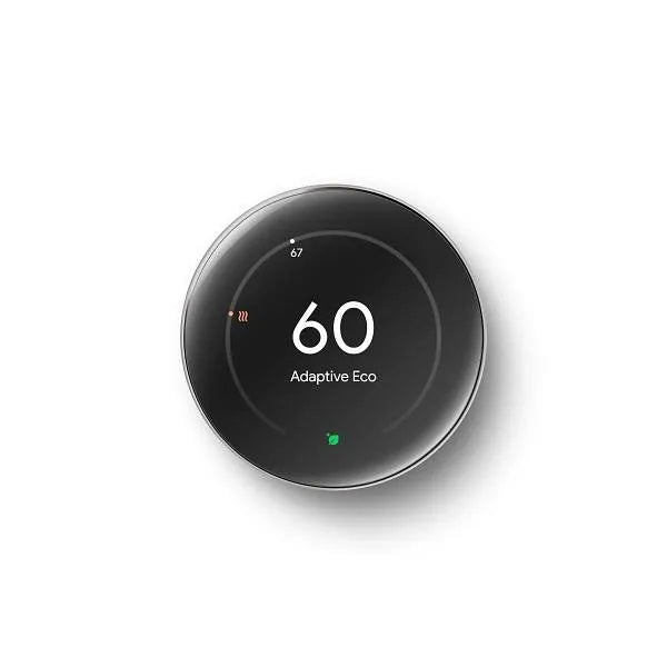 Google Nest Learning Thermostat 4th Gen Nest Temperature Sensor Pro,silver