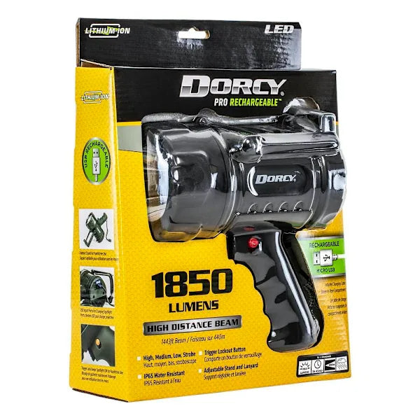 Dorcy Pro Rechargeable 1850 Lumen Spotlight