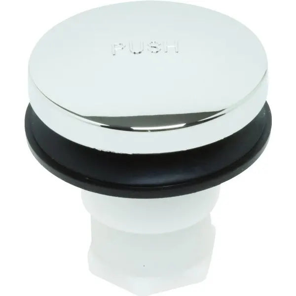 Tip-Toe Tub Drain Stopper 3/8" Threaded Pin Chrome Plated