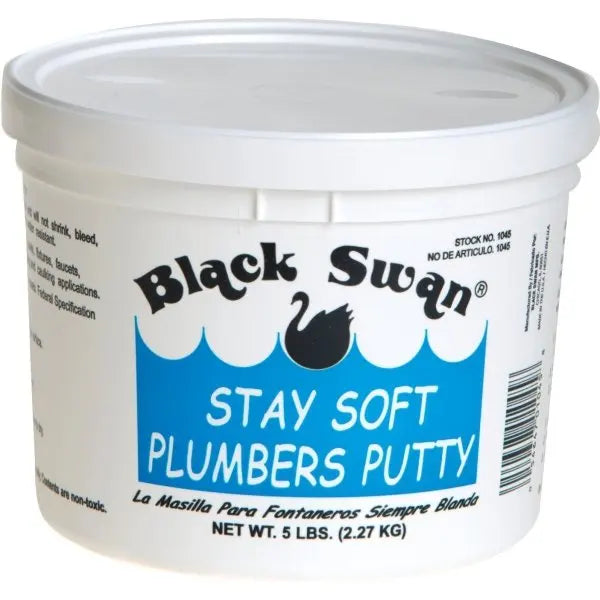 Black Swan® Plumbers Putty, 5 Pound