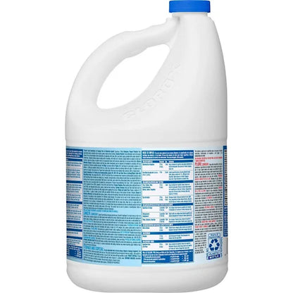 Clorox Germicidal Bleach, Concentrated, Cloroxpro, 121 Ounce Bottle, Case Of 3