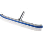 Splashpro 18 In Curved Back Pool Wall Brush W/ 1.5 In Polypropylene Bristles
