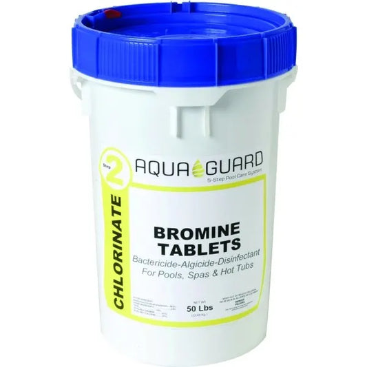 1 In. Bromine Tablets, 50 Lb. Bucket