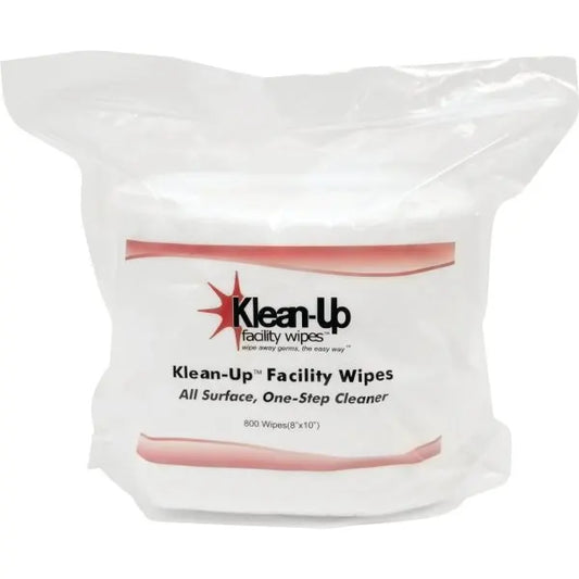 Klean-Up Facility Wipes, Package Of 2