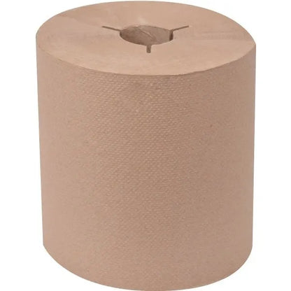 Renown Natural Hardwound Paper Towels, Brown (6 Rolls X 800 Ft Each)