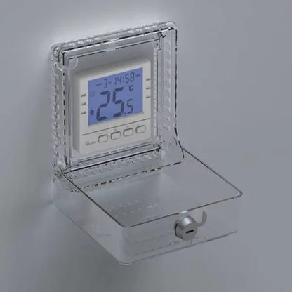 Taymac Clear Plastic Large Thermostat Cover