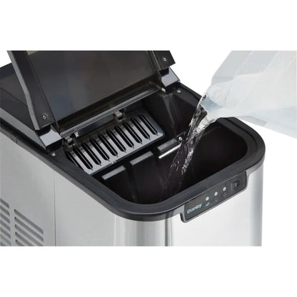 Danby 2 Lbs. Countertop Ice Maker In Stainless Steel