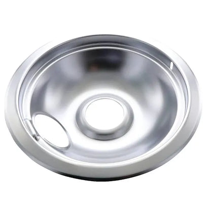 Universal 6" Chrome Drip Bowl, Package Of 6