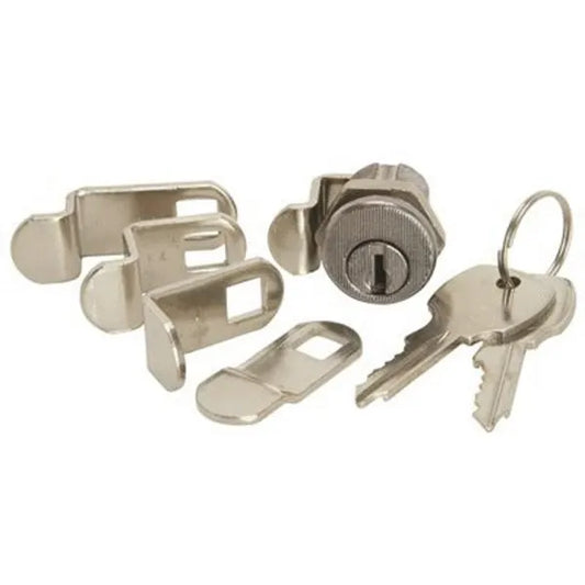 #804427 Mailbox Lock And Key, W/ 5 Cams, Zinc Alloy