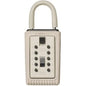Kidde Portable 3 Key Box With Pushbutton Combination Lock Gray