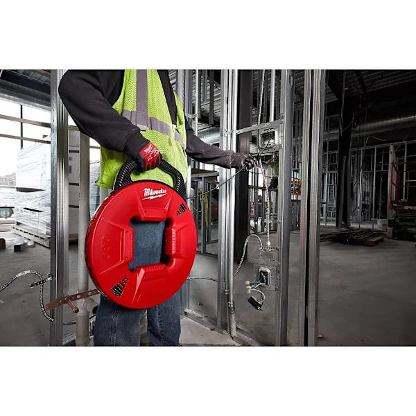 Milwaukee 200' Polyester Fish Tape With Flexible Metal Leader