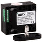Rutherford Controls Black Electromechanical Cabinet Lock With Latch Monitor