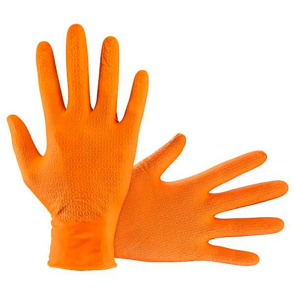 Sas Safety® Astro-Grip® Disposable Nitrile Gloves, Large, Pkg Of 100