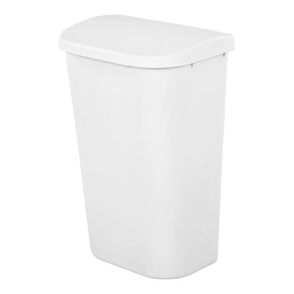 Sterilite Trash Cans White (12-Pack) 11.3 Gallons