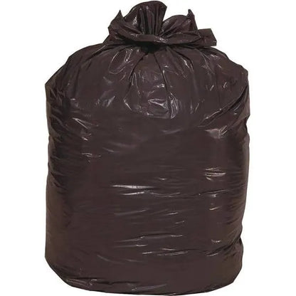Renown Low/High-Density Trash Bags, 55 Gal, 42" X 55", 2 Mil, Black, Case Of 100