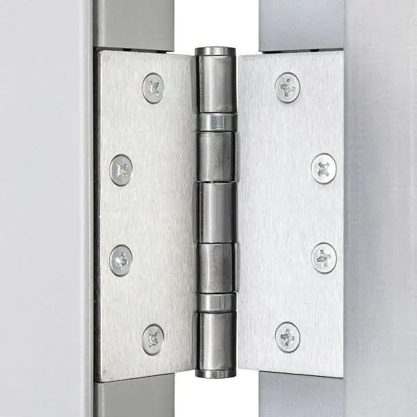 Armor Door 36 In. X 80 In. Right-Hand Outswing Steel Commercial Door W/ Frame And Hardware (Gray)