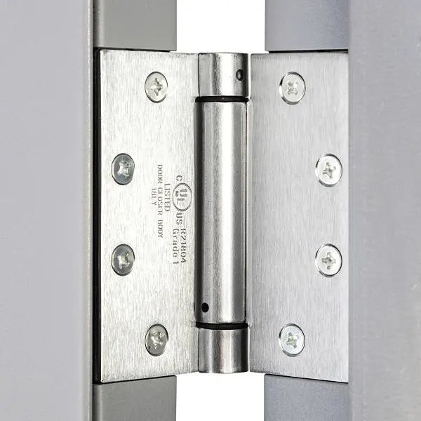 Armor Door 36 In. X 80 In. Right-Hand Outswing Steel Commercial Door W/ Frame And Hardware (Gray)