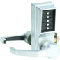 L1000 Right Hand No Key Overide Cylindrical Lock W/ Lever (Satin Chrome)
