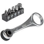 Klein Tools Slim-Profile Mini Ratchet Set, 5-Piece