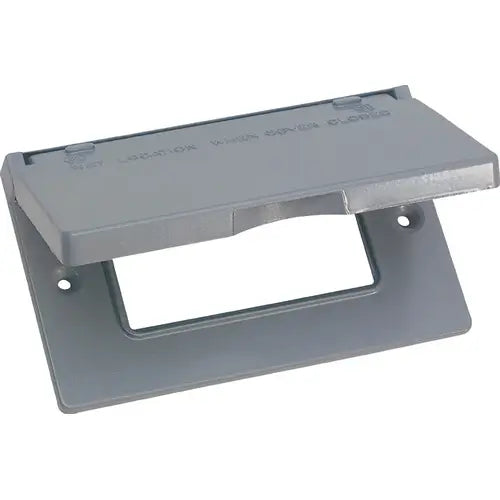 Horizontal Exterior Outlet Cover (6 Pack)