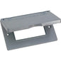 Horizontal Exterior Outlet Cover (6 Pack)