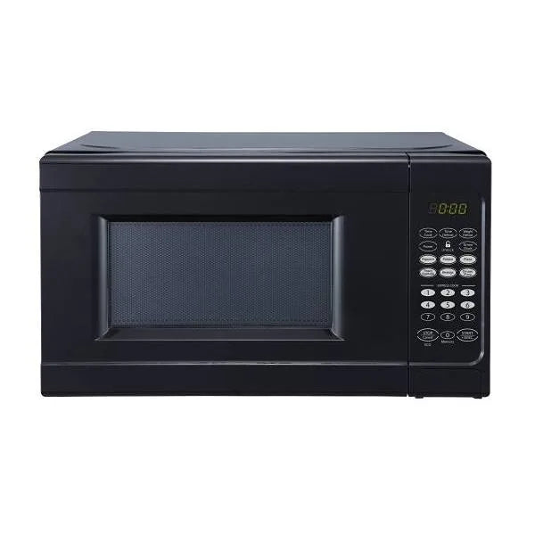 Seasons 0.7 cu. ft. Countertop Ductless Microwave, Black