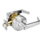 Yale Grade 2 Storeroom/Closet Cylindrical Lock, Augusta Lever Satin Chrome