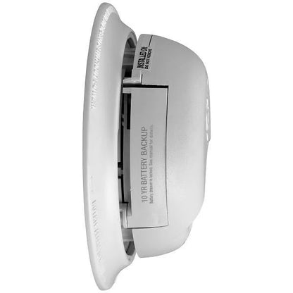 BRK Electronics Interconnectable Ionization Hardwired Smoke Alarm With 10-Year Battery Backup