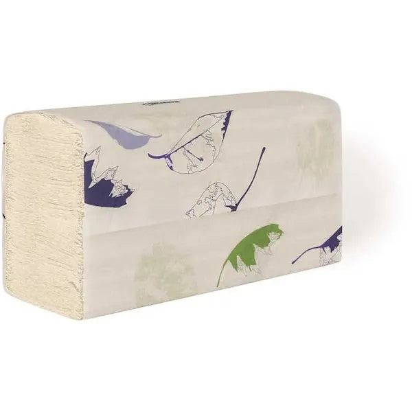 Renown Eco 1-Ply Multifold Towels, White, Case Of 16