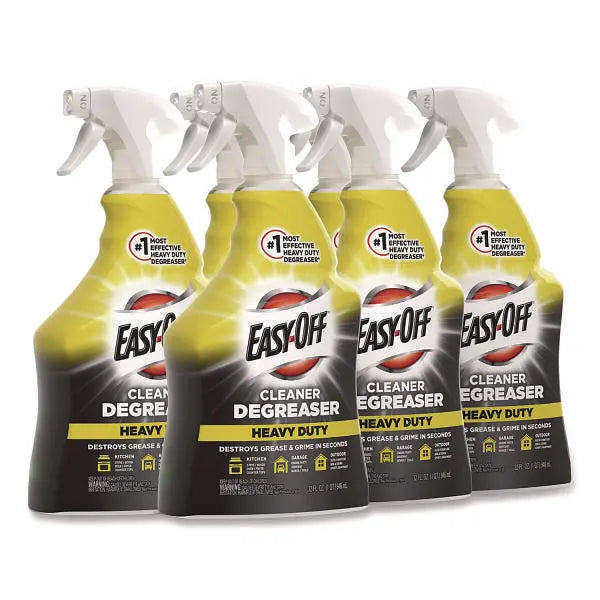 Easy Off Heavy Duty Cleaner Degreaser 32 Oz Spray Bottle Case Of 6