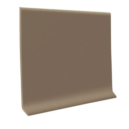 Roppe 6 In X .125 In X 120 Ft Fawn Rubber Wall Cove Base Coil