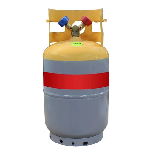 A2l Compatible Refrigerant Recovery Cylinder With 3/4 Plug, 30lb