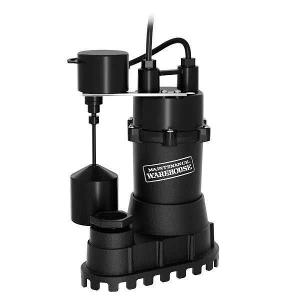 Maintenance Warehouse 1/3 HP Cast Iron Sump Pump