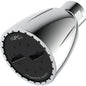 Maintenance Warehouse Chrome Adj Spray Showerhead, 2.5 Gpm, Black Face, Chrome, 3pk