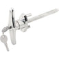 Chrome 5/16" X 4-5/8" Square Shaft Diecast Keyed T-Handle