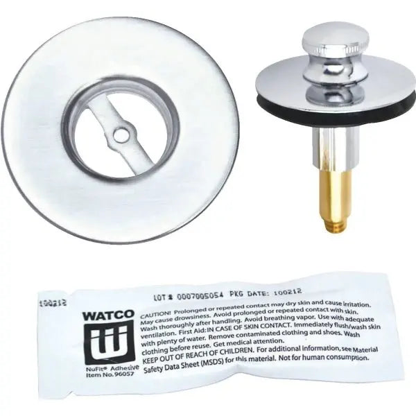 Watco® Original Nufit® Lift And Turn Tub Drain Closure Universal Fit Cp