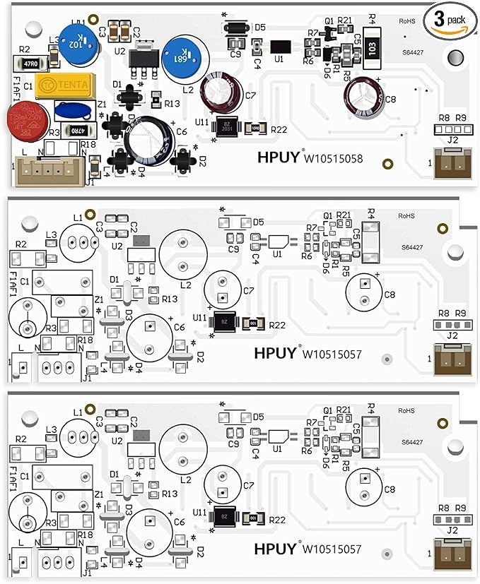 Whirlpool Replacement LED Light Module 3-Pack For Refrigerator Part