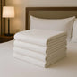 Cotton Bay Classic T200 Flat Sheet Queen 90x105 In. White, Case Of 24