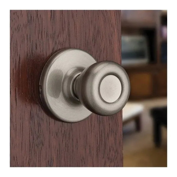 Kwikset Tylo Satin Nickel Hall/Closet Passage Door Knob