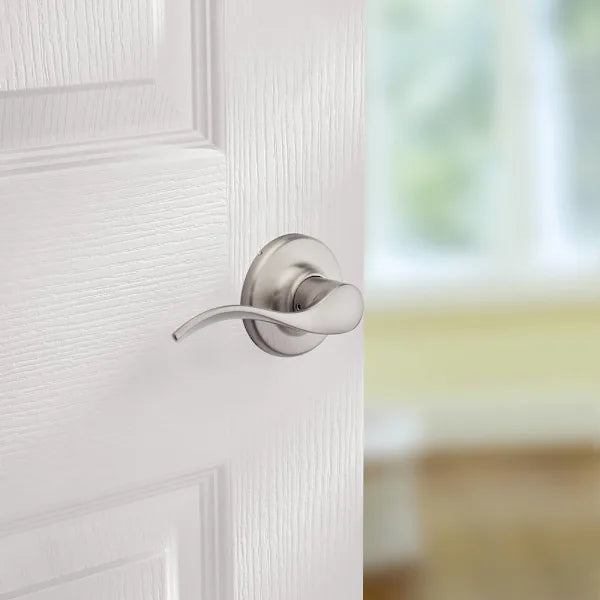 Kwikset Balboa Satin Nickel Hall/Closet Passage Door Lever