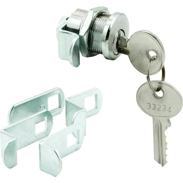 Mailbox Lock 5-Cam 5-Pin Threaded 13/16" Cylinder Fits Miami Carey