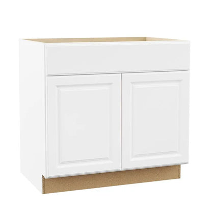 Hampton Bay 36" W X 345" H X 24" D Hampton Raised Panel Assembled Base