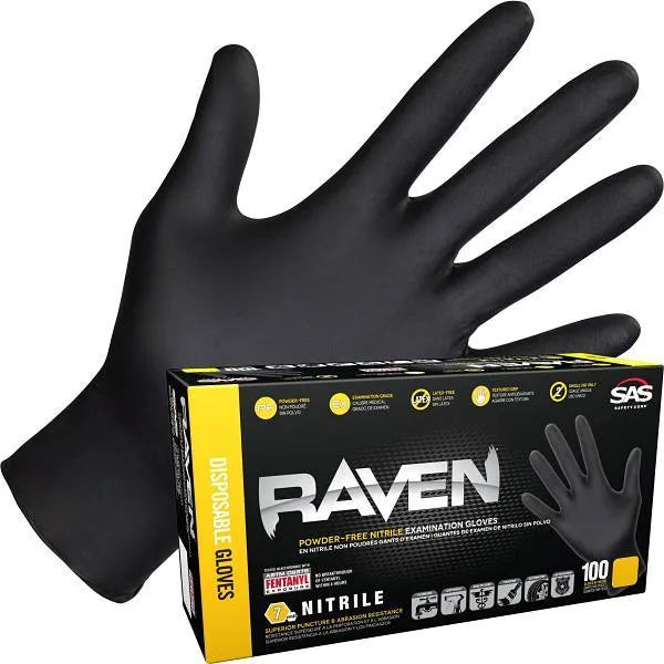 Nitrile Powder-Free Disposable Gloves, X-Large, Package Of 100