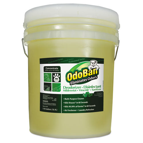 Odoban 5 Gallon Concentrate Odor Eliminator And Disinfectant, Eucalyptus