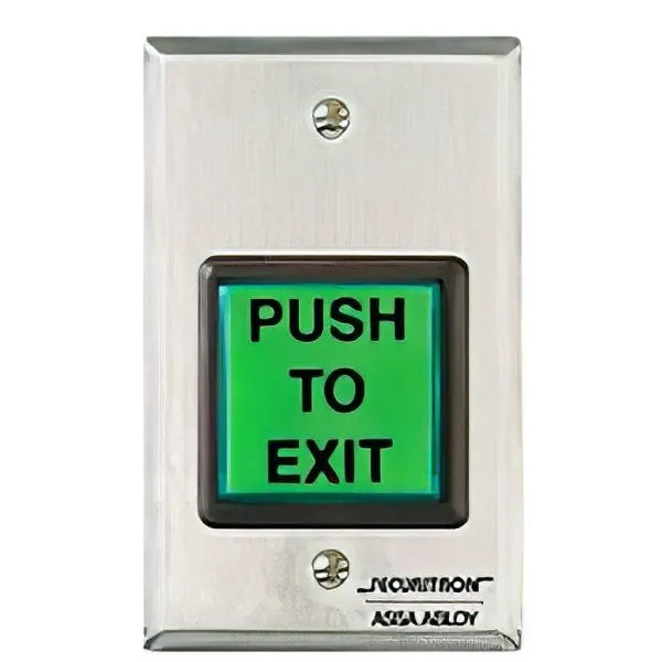 Exit Push Button 2" Square