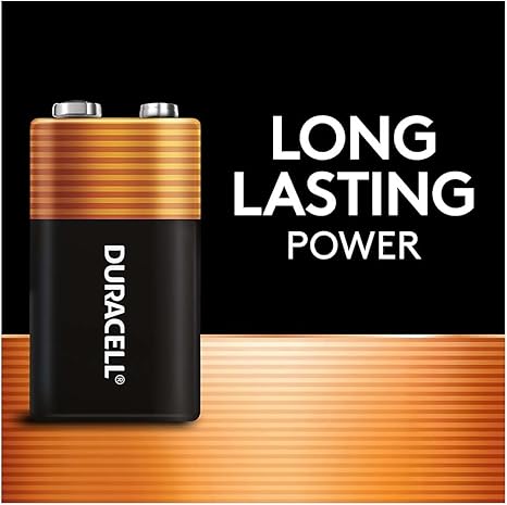 Duracell 9V Alkaline Long Lasting Batteries (100-Pack)