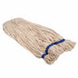 Size 6 Headband 24 Oz. White Blend Looped String Mop (2-Pack)